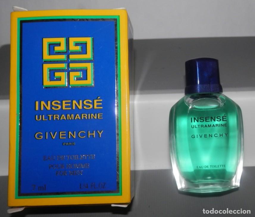 Miniaturas de perfumes antiguos: FRASCO MINIATURA DEL PERFUME INSENS&Eacute; DE LA GIVENCHY - Foto 1