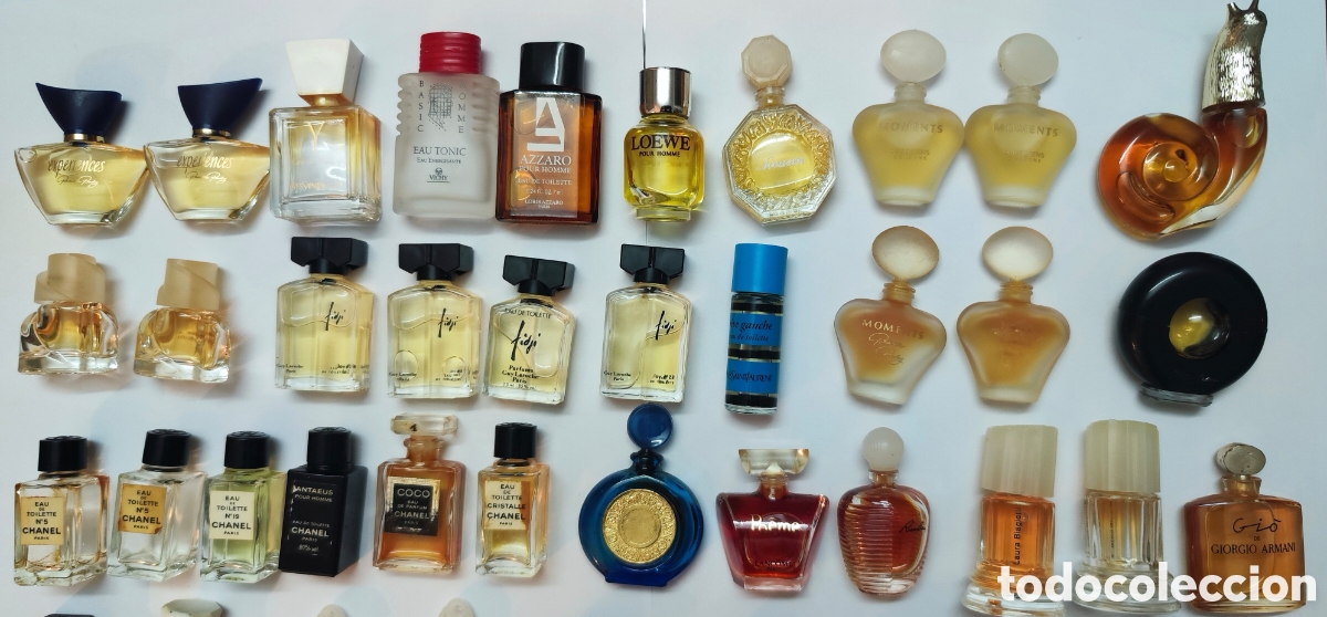 Miniaturas de perfumes antiguos: Lote Perfumes Miniatura - Foto 2