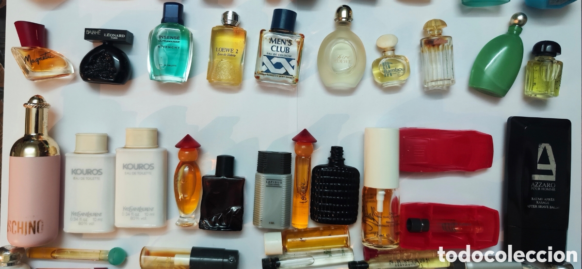 Miniaturas de perfumes antiguos: Lote Perfumes Miniatura - Foto 4