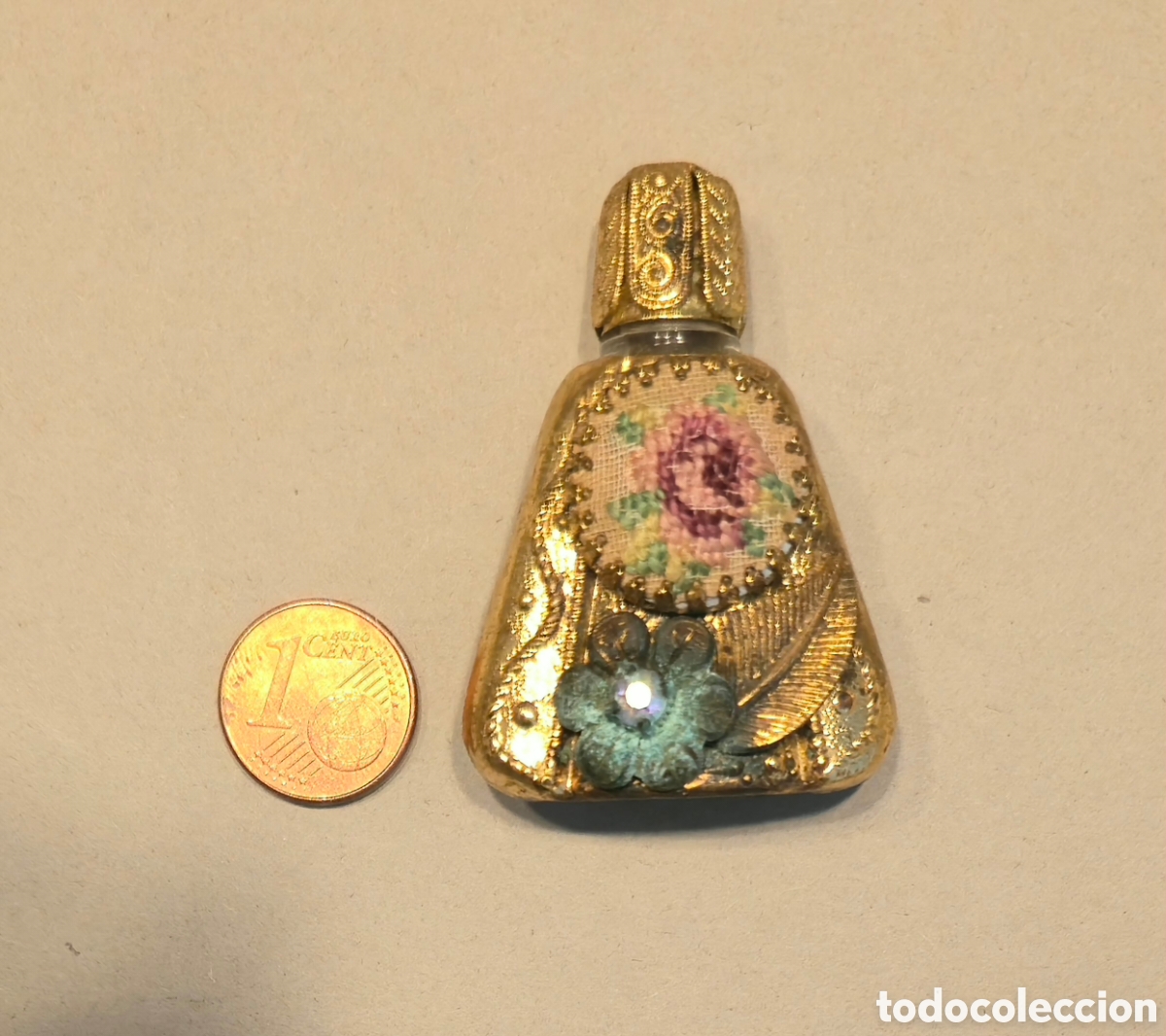Miniaturas de perfumes antiguos: Miniatura perfume vintage - Foto 2