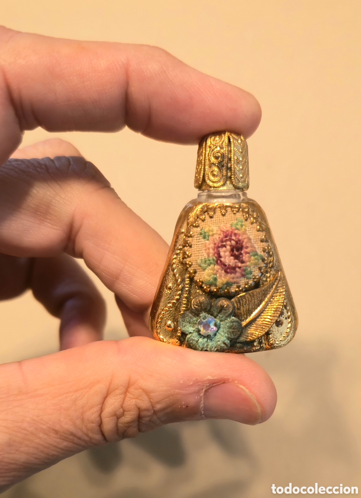 Miniaturas de perfumes antiguos: Miniatura perfume vintage - Foto 6