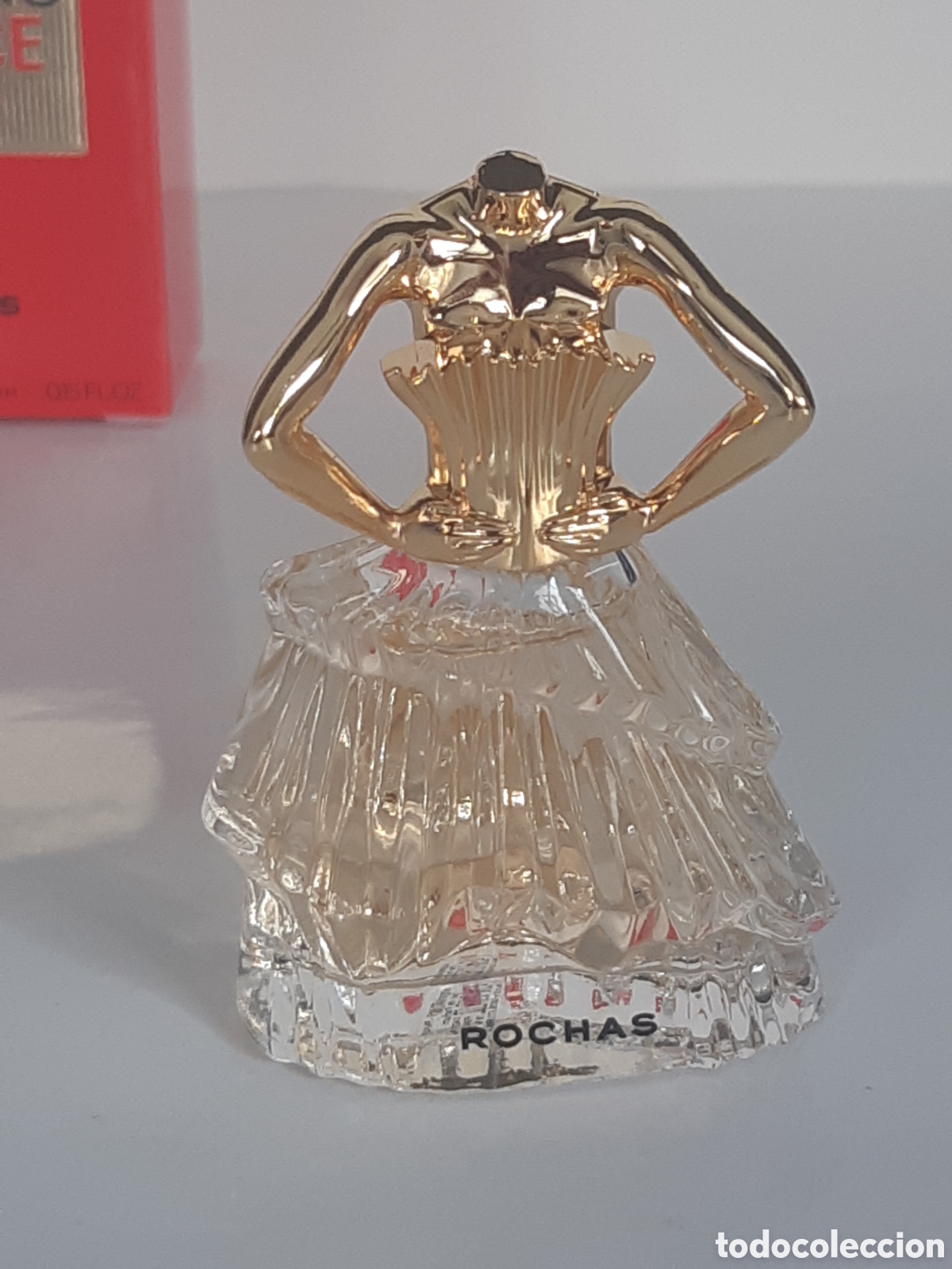 Miniaturas de perfumes antiguos: Miniatura de perfume Audace de Rochas, 4,5 ml. Versi&oacute;n moderna - Foto 1