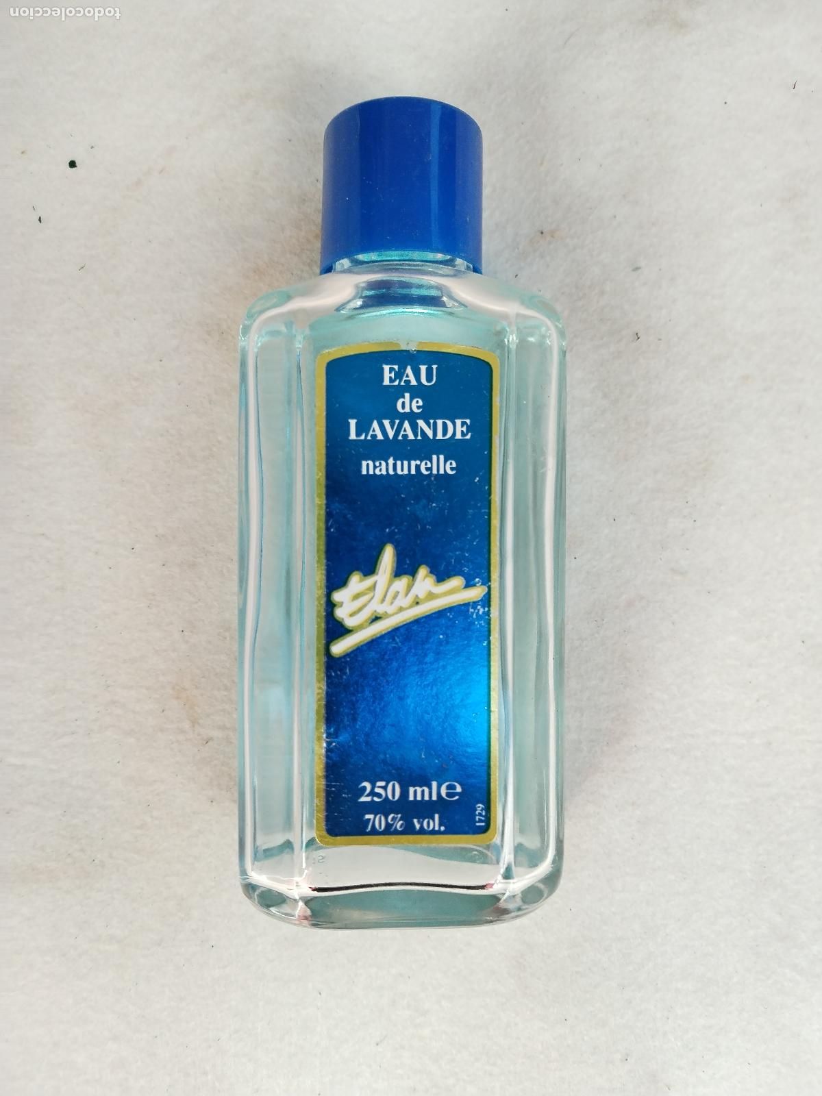 Miniaturas de perfumes antiguos: bahia de lavanda antigua botella eau de cologne paris