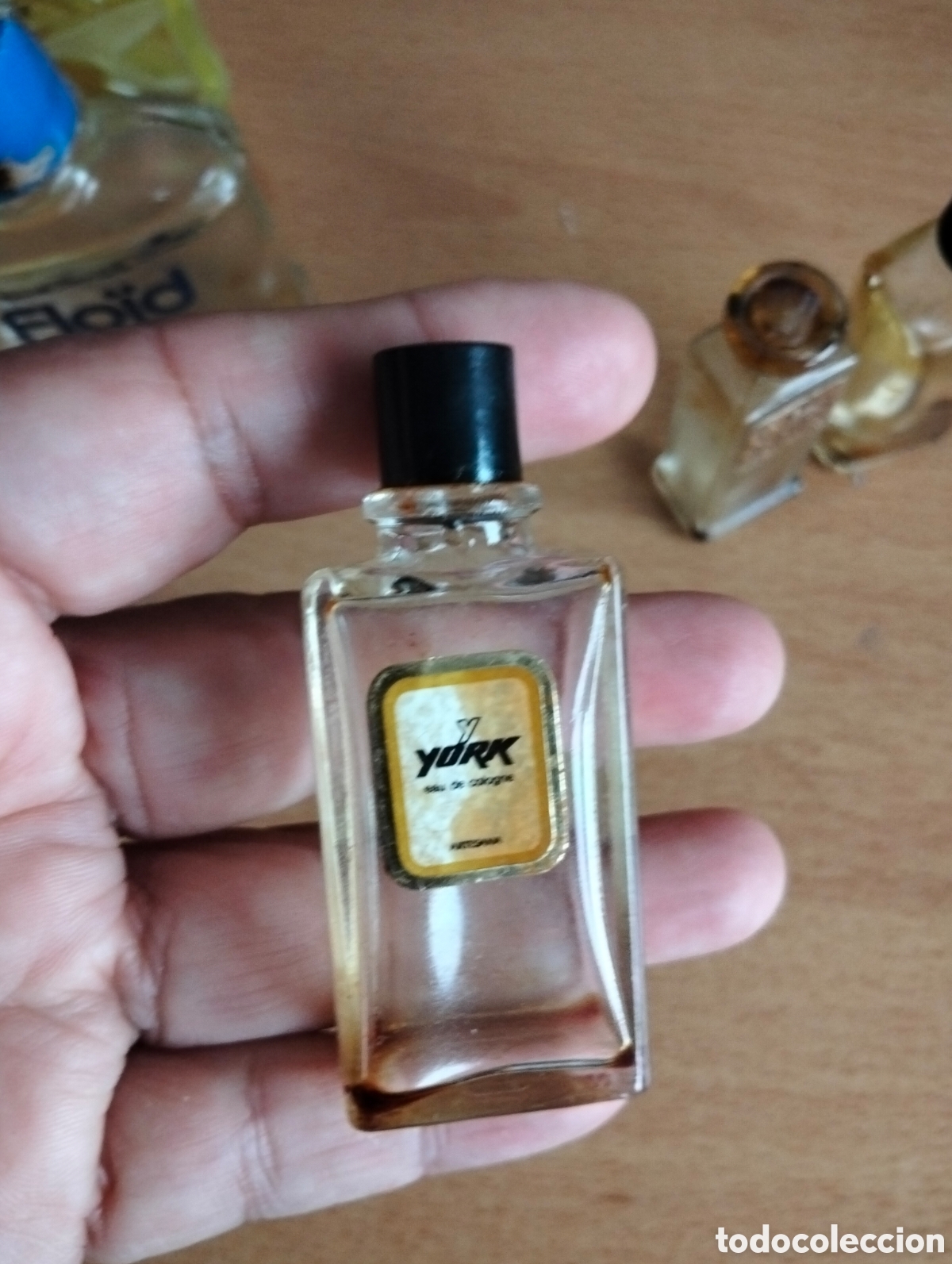 Miniaturas de perfumes antiguos: Frasco vintage vacio - Foto 5