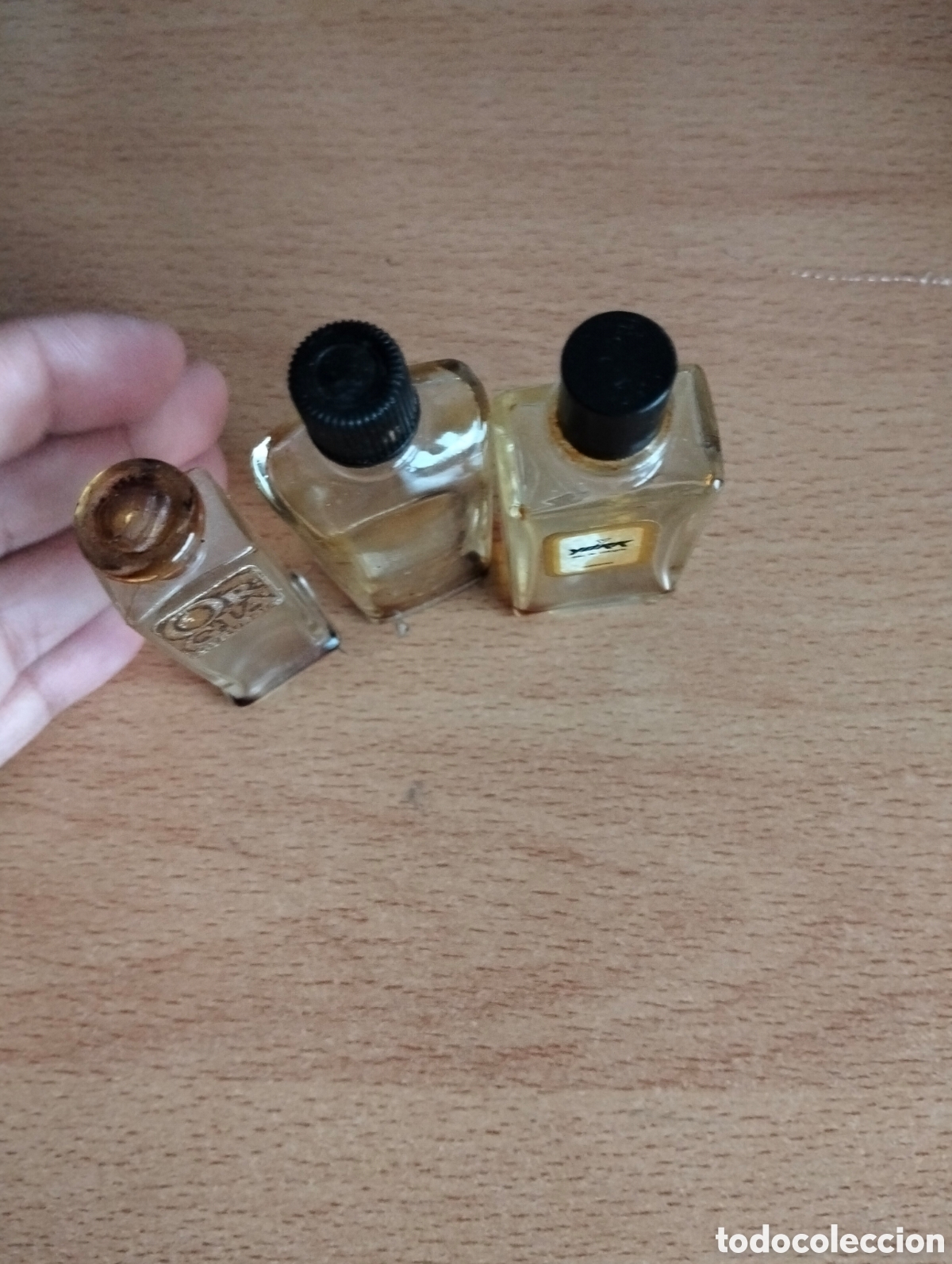 Miniaturas de perfumes antiguos: Frasco vintage vacio - Foto 6