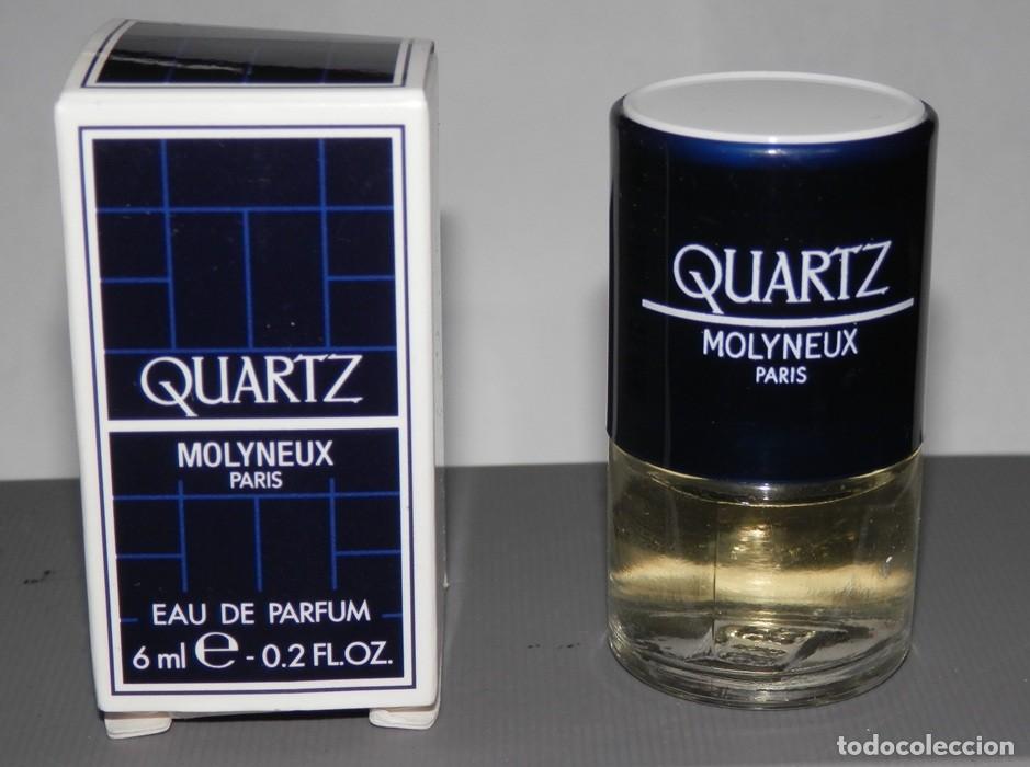 Miniaturas de perfumes antiguos: FRASCO MINIATURA DEL PERFUME QUARTZ - Foto 1