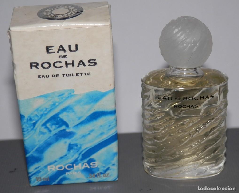 Miniaturas de perfumes antiguos: FRASCO MINIATURA DEL PERFUME EAU DE ROCHAS - Foto 1
