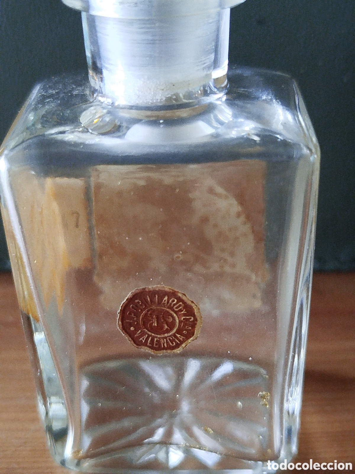 Miniaturas de perfumes antiguos: Frasco de perfume. Rosa de Valencia - Foto 3