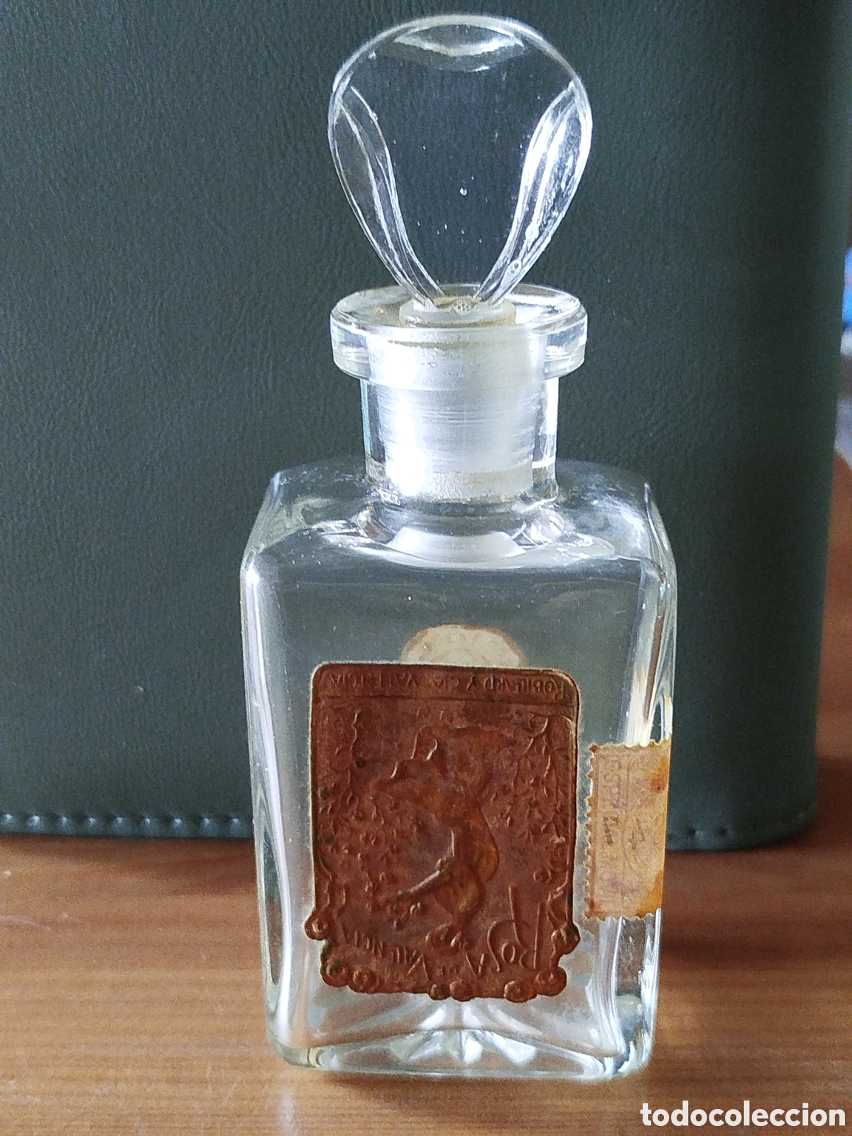 Miniaturas de perfumes antiguos: Frasco de perfume. Rosa de Valencia - Foto 1