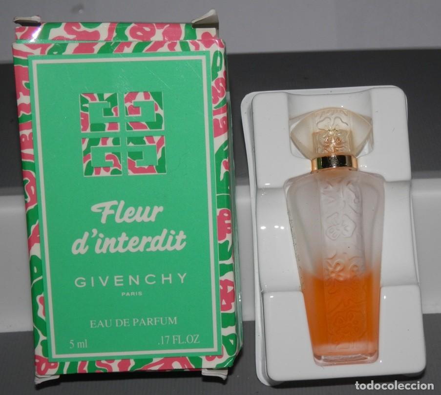 Miniaturas de perfumes antiguos: FRASCO MINIATURA DEL PERFUME FLEUR DINTERDIT - Foto 1