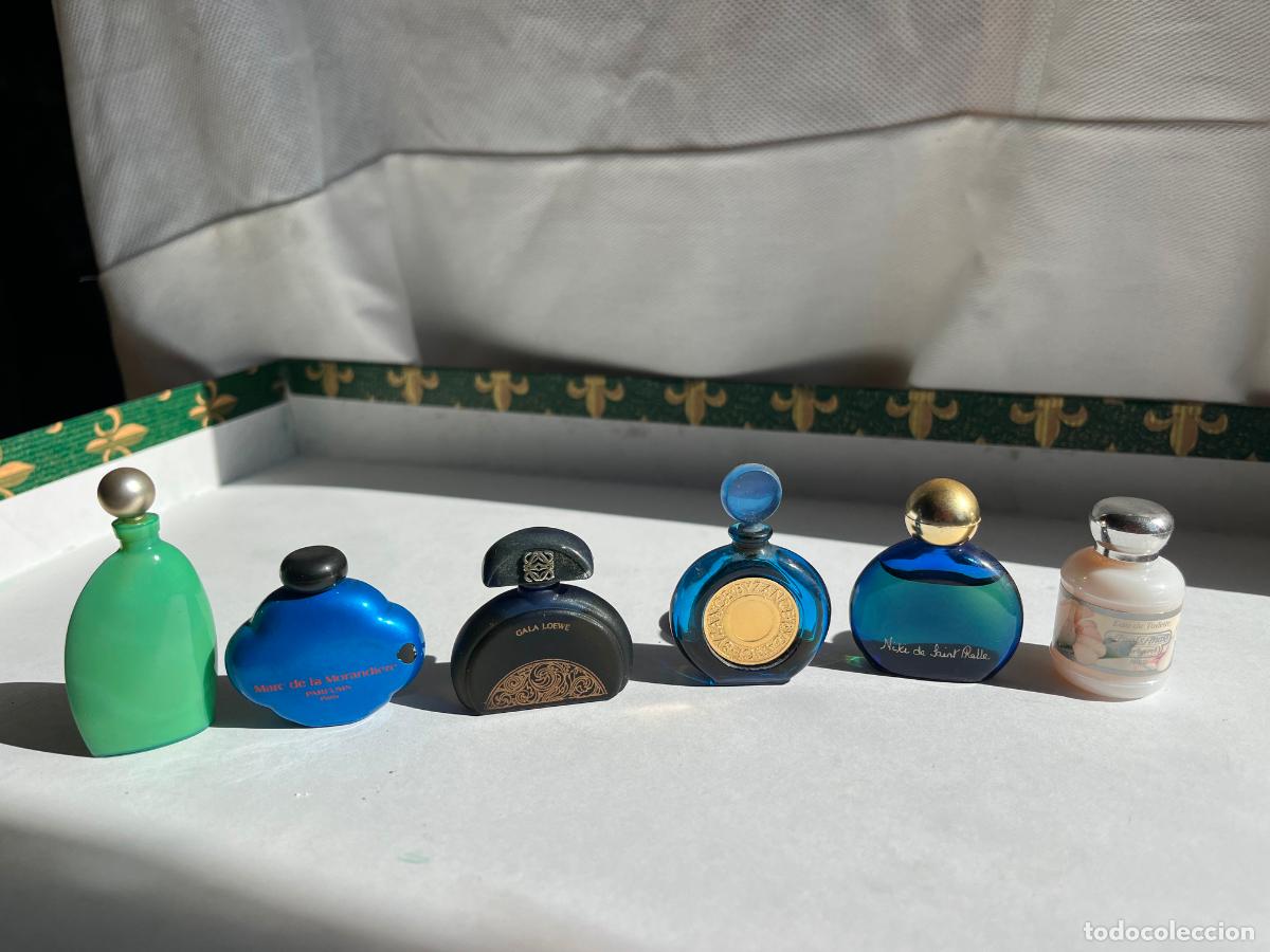 Miniaturas de perfumes antiguos: Lote 6 Miniaturas Distintas de Varias Marcas y Formatos - Foto 1