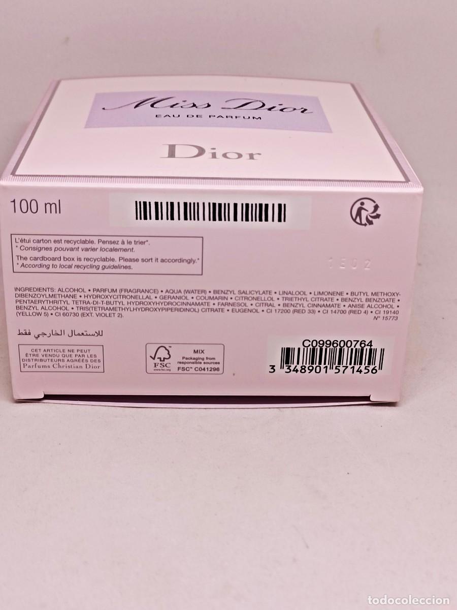 Miniaturas de perfumes antiguos: Miss Dior Eau de Parfum 100ml - Foto 3