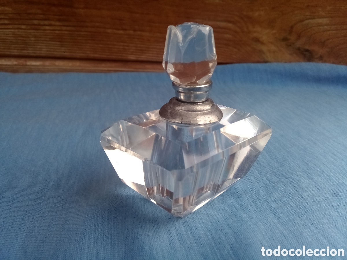 Miniaturas de perfumes antiguos: PERFUMERO CRISTAL ROCA - Foto 4