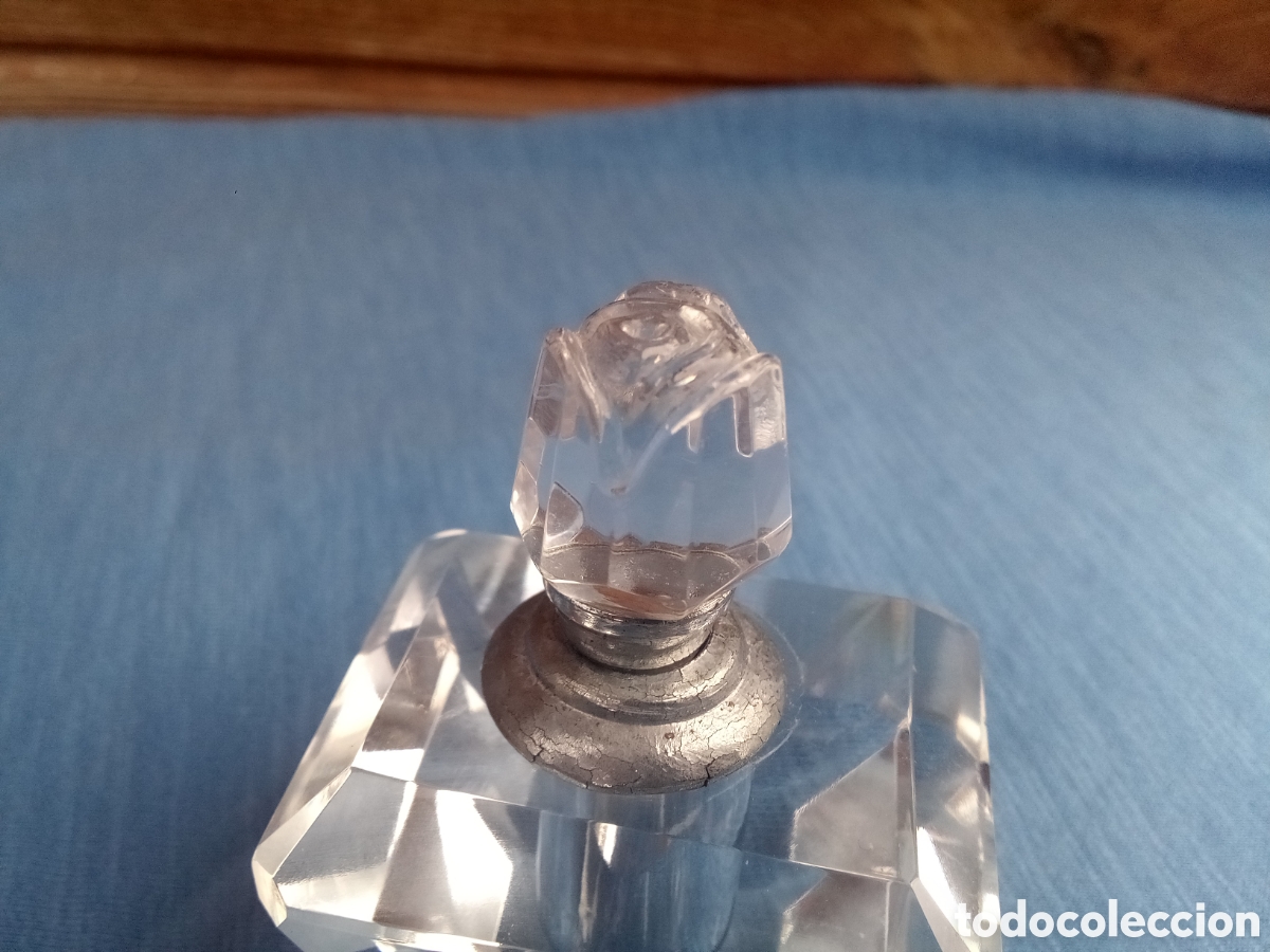 Miniaturas de perfumes antiguos: PERFUMERO CRISTAL ROCA - Foto 5