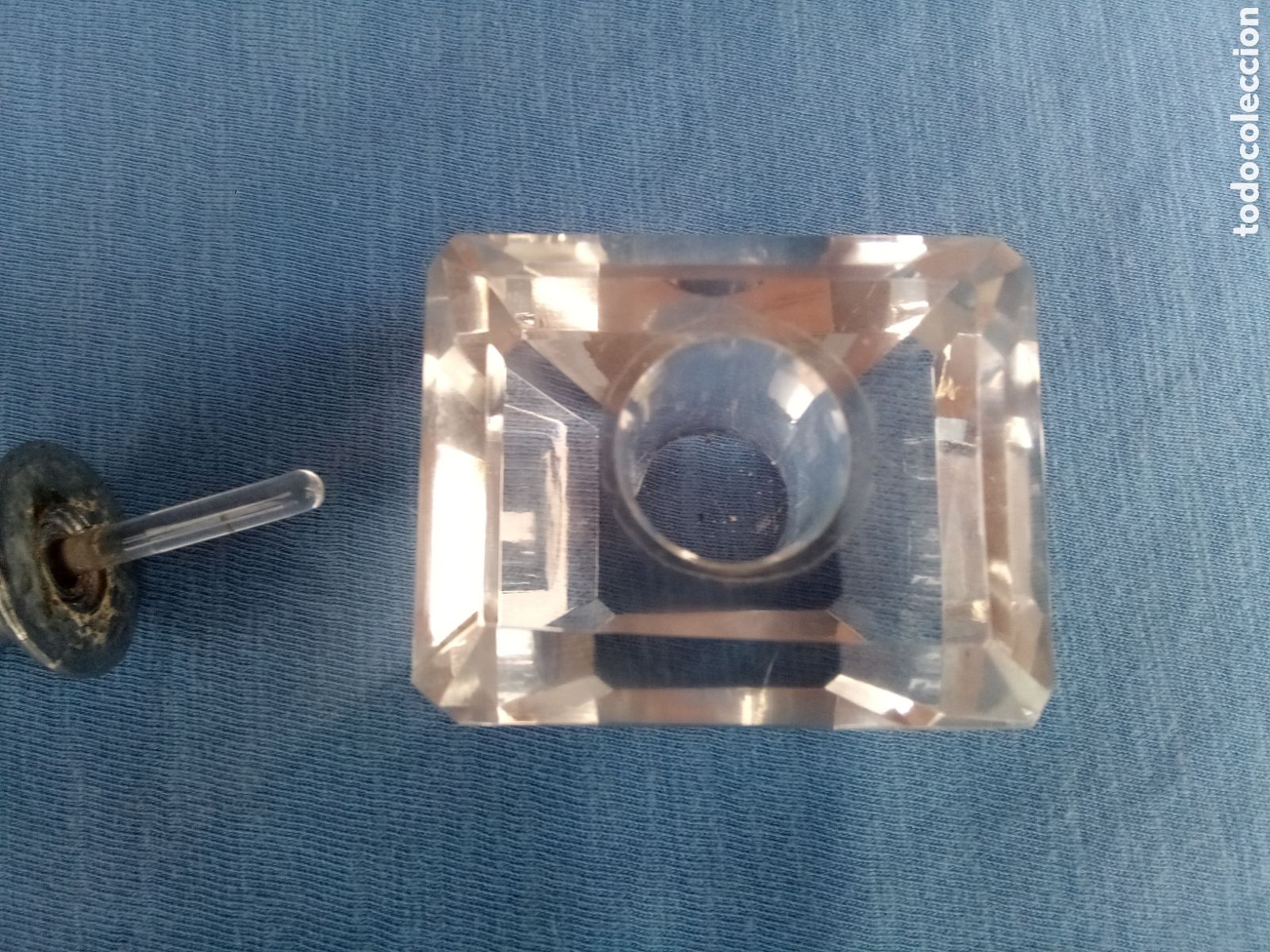 Miniaturas de perfumes antiguos: PERFUMERO CRISTAL ROCA - Foto 8