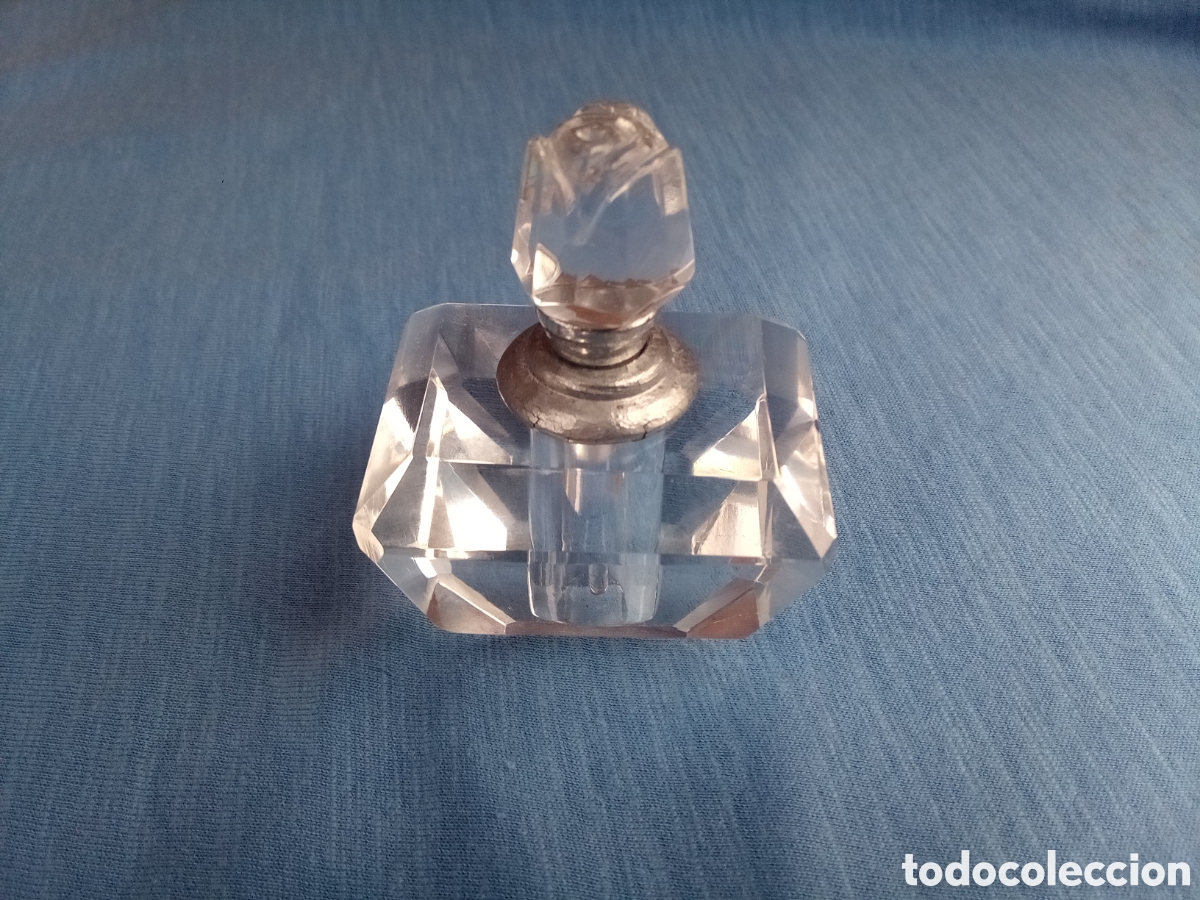 Miniaturas de perfumes antiguos: PERFUMERO CRISTAL ROCA - Foto 1