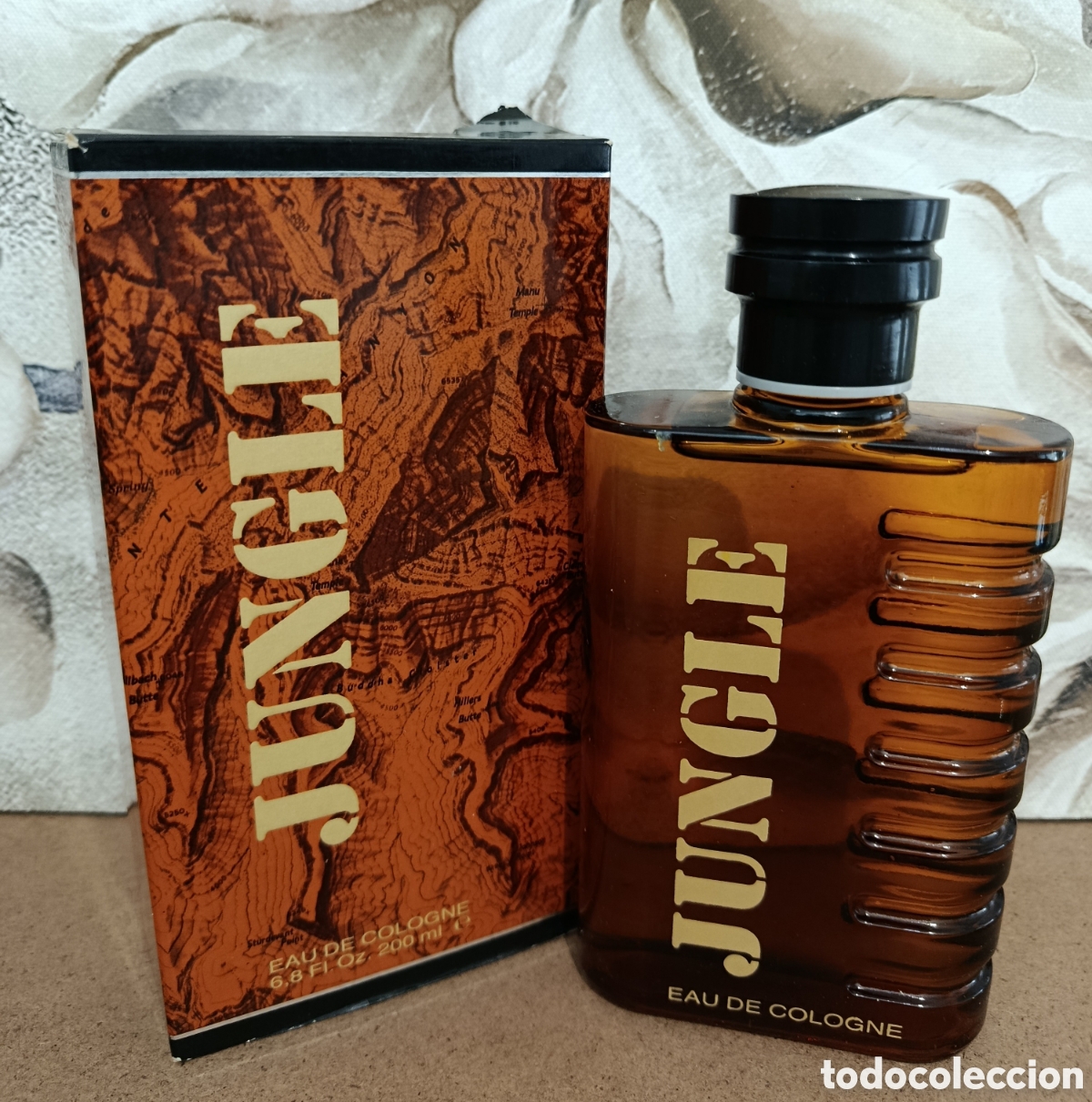 Miniaturas de perfumes antiguos: Colonia Jungle 200 ml - Foto 1