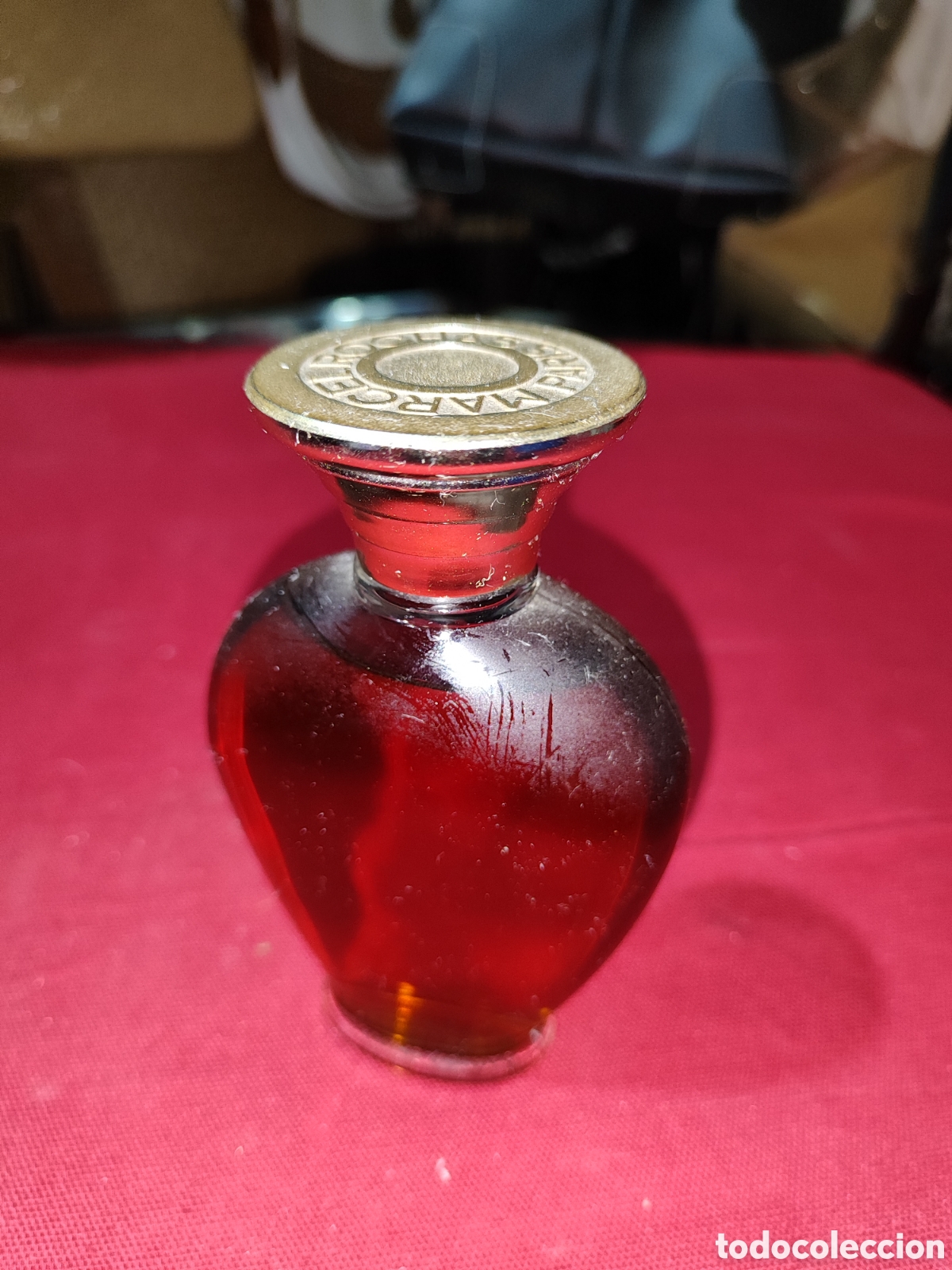 Miniaturas de perfumes antiguos: Perfume Marcel Rochas Paris crel 100 ml. - Foto 3