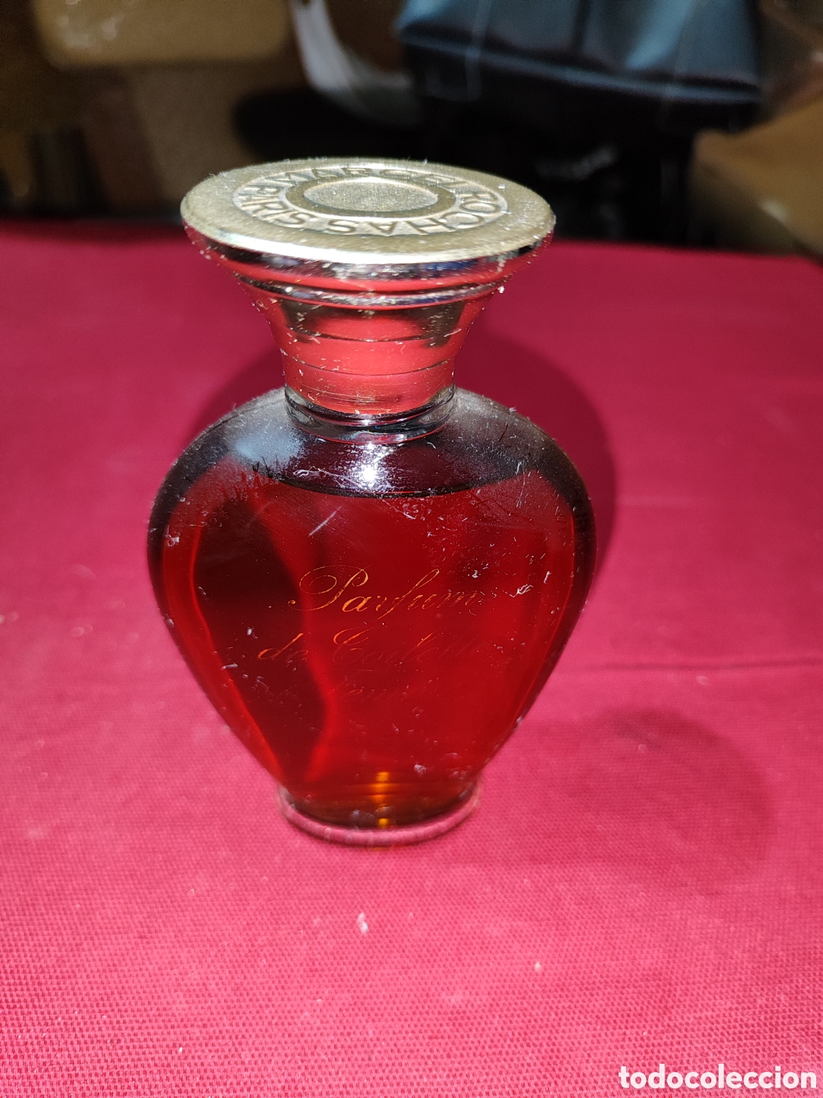Miniaturas de perfumes antiguos: Perfume Marcel Rochas Paris crel 100 ml. - Foto 1