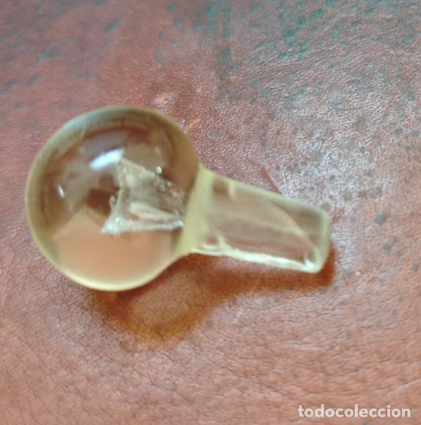 Miniaturas de perfumes antiguos: FRASCO DE CRISTAL DE PERFUME - Foto 3