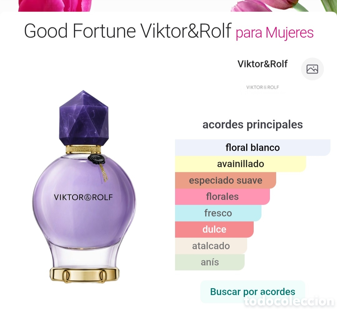 Miniaturas de perfumes antiguos: Good Fortune de Viktor&Rolf 50ml - Foto 3
