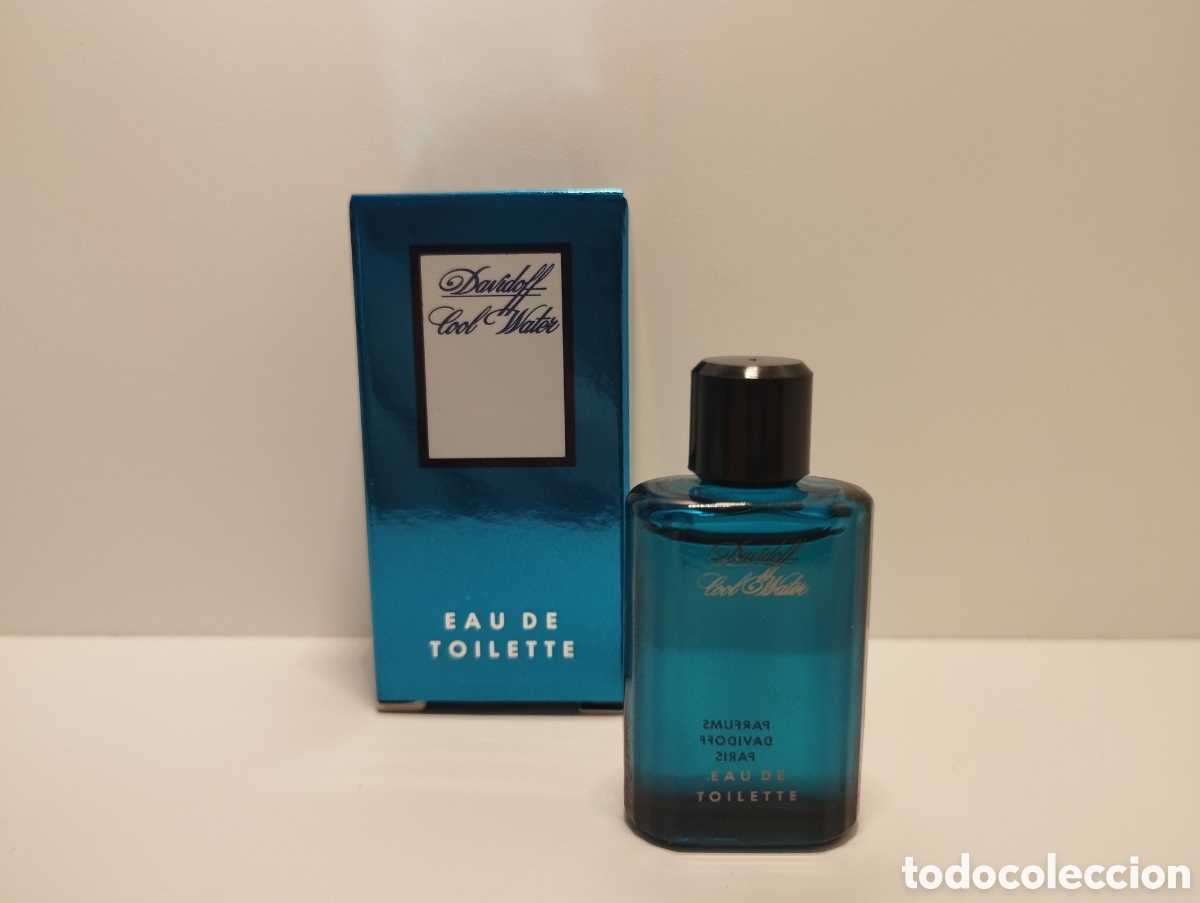 Miniaturas de perfumes antiguos: Miniatura de perfume Cool Water de Davidoff