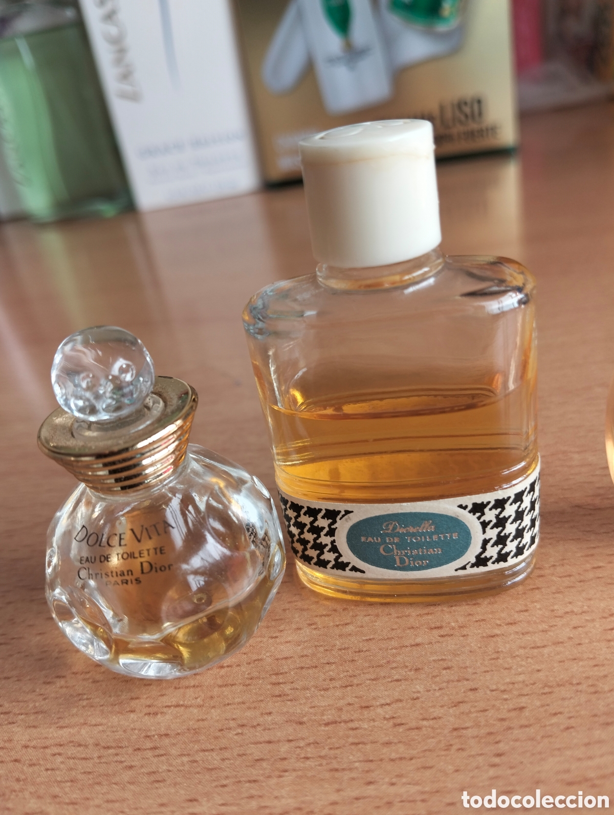 Miniaturas de perfumes antiguos: Colecci&oacute;n vintage Dior - Foto 3