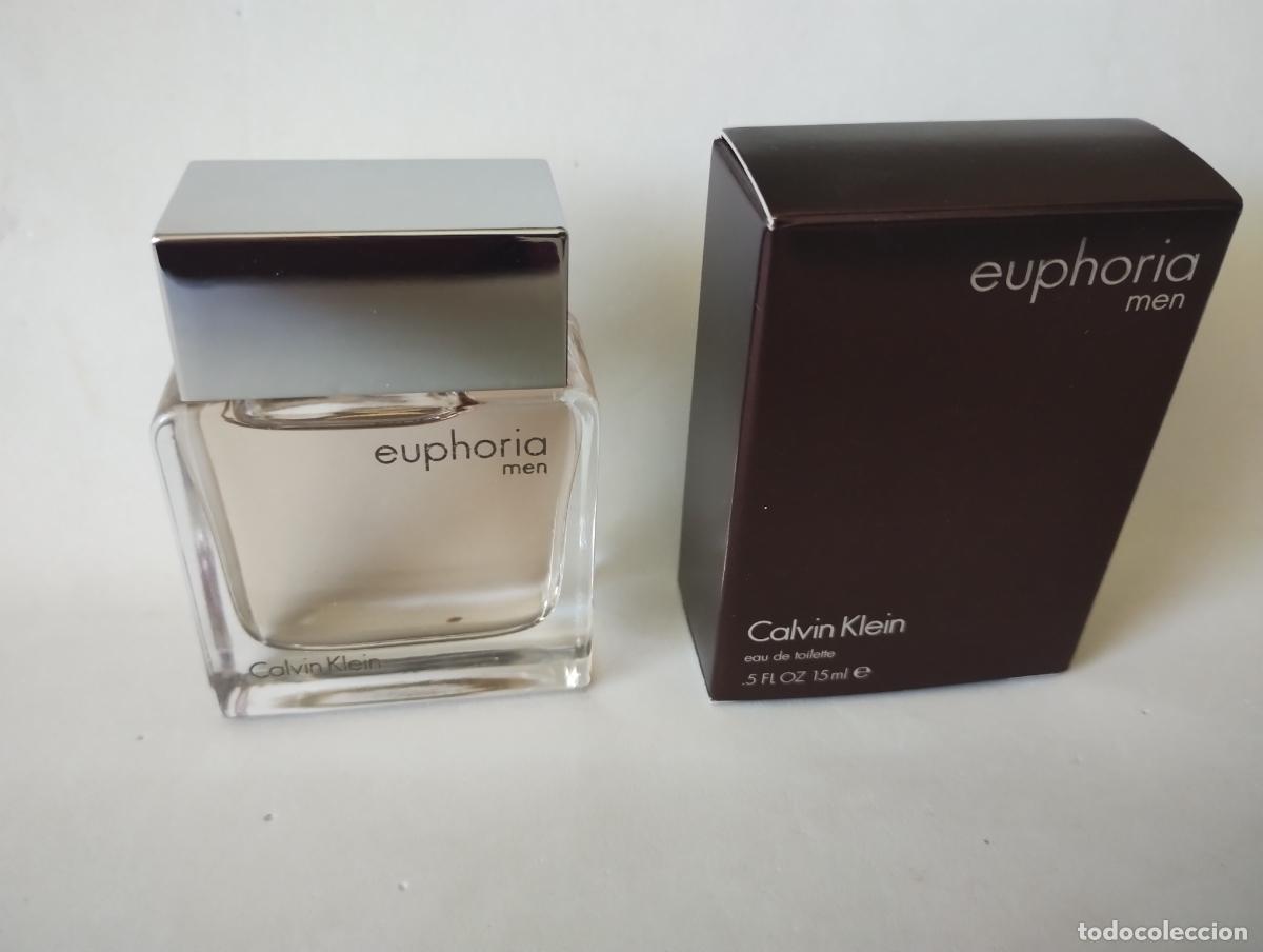 Miniaturas de perfumes antiguos: MINIATURA EUPHORIA MEN DE CALVIN KLEIN