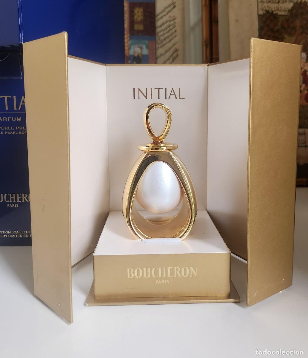 Miniaturas de perfumes antiguos: EDICI&Oacute;N LUJO LIMITADA PERFUME &rdquo;INITIAL&rdquo; DE BOUCHERON - Foto 1