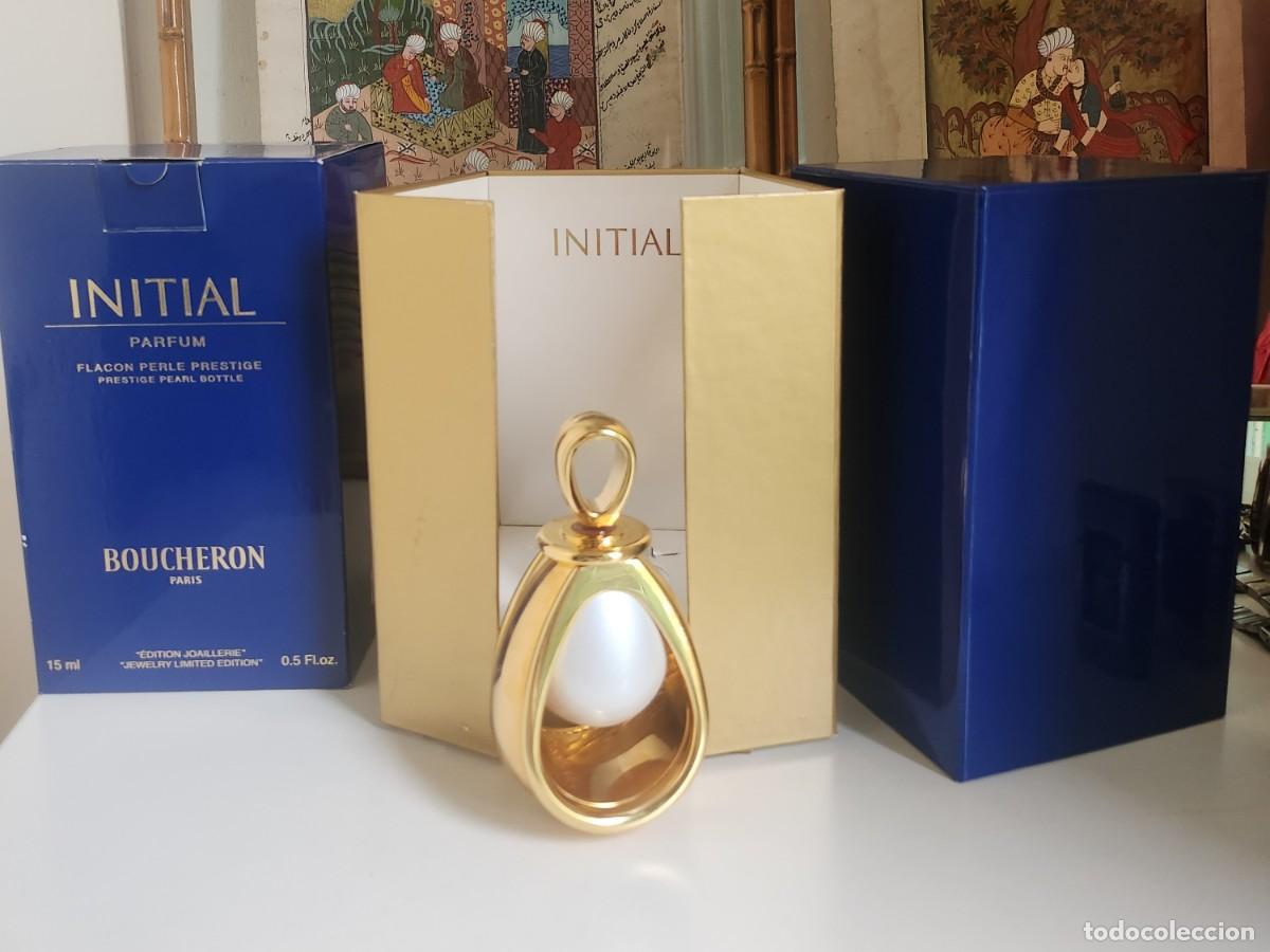 Miniaturas de perfumes antiguos: EDICI&Oacute;N LUJO LIMITADA PERFUME &rdquo;INITIAL&rdquo; DE BOUCHERON - Foto 9