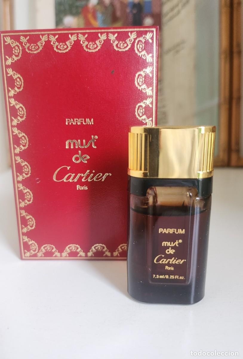 Miniaturas de perfumes antiguos: PERFUME &rdquo;MUST&rdquo; DE CARTIER - Foto 3