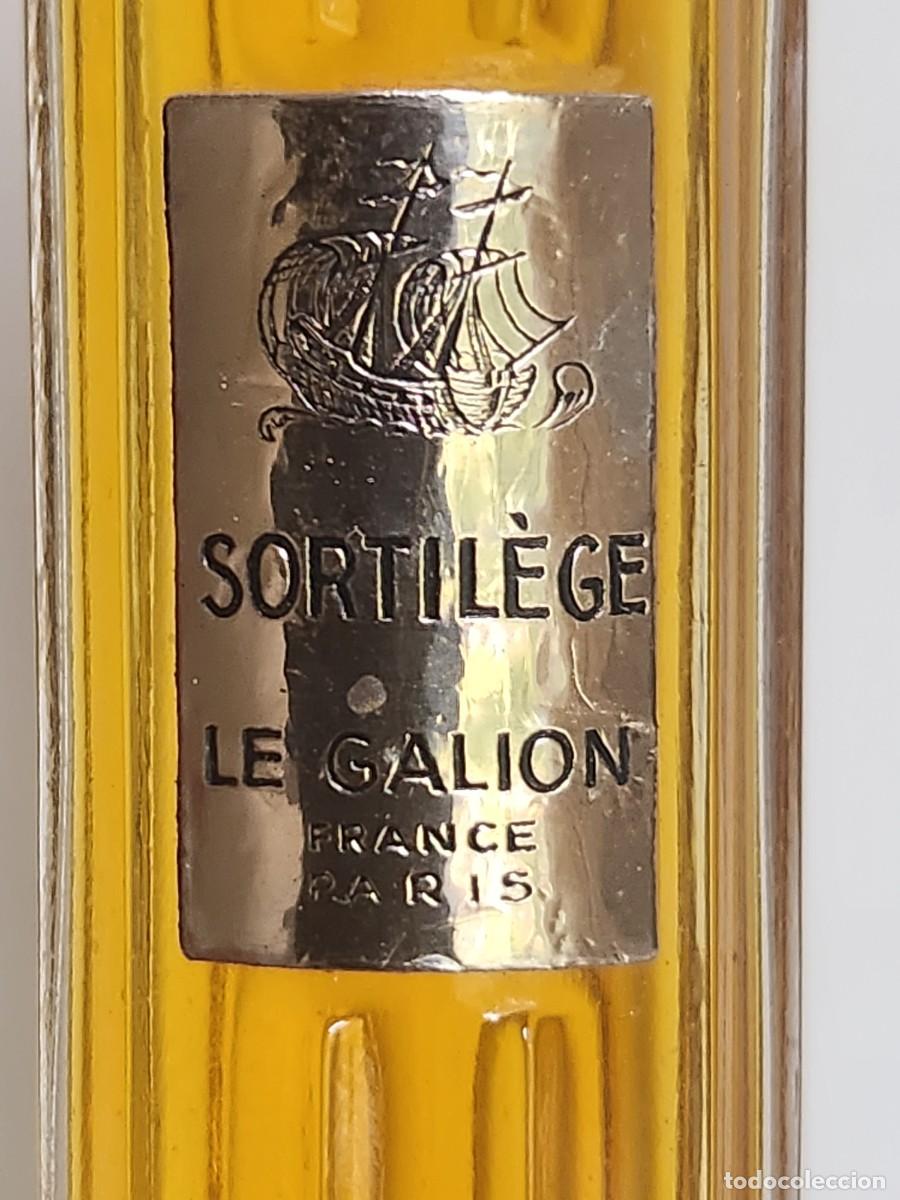 Miniaturas de perfumes antiguos: LE GALION, PERFUME &rdquo;SORTIL&Egrave;GE&rdquo; - Foto 3