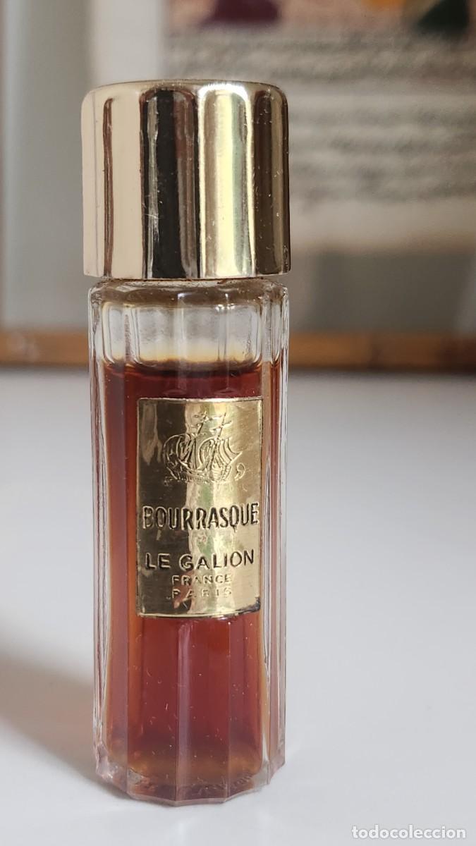 Miniaturas de perfumes antiguos: LE GALION, PERFUME &rdquo;BOURRASQUE&rdquo; - Foto 1