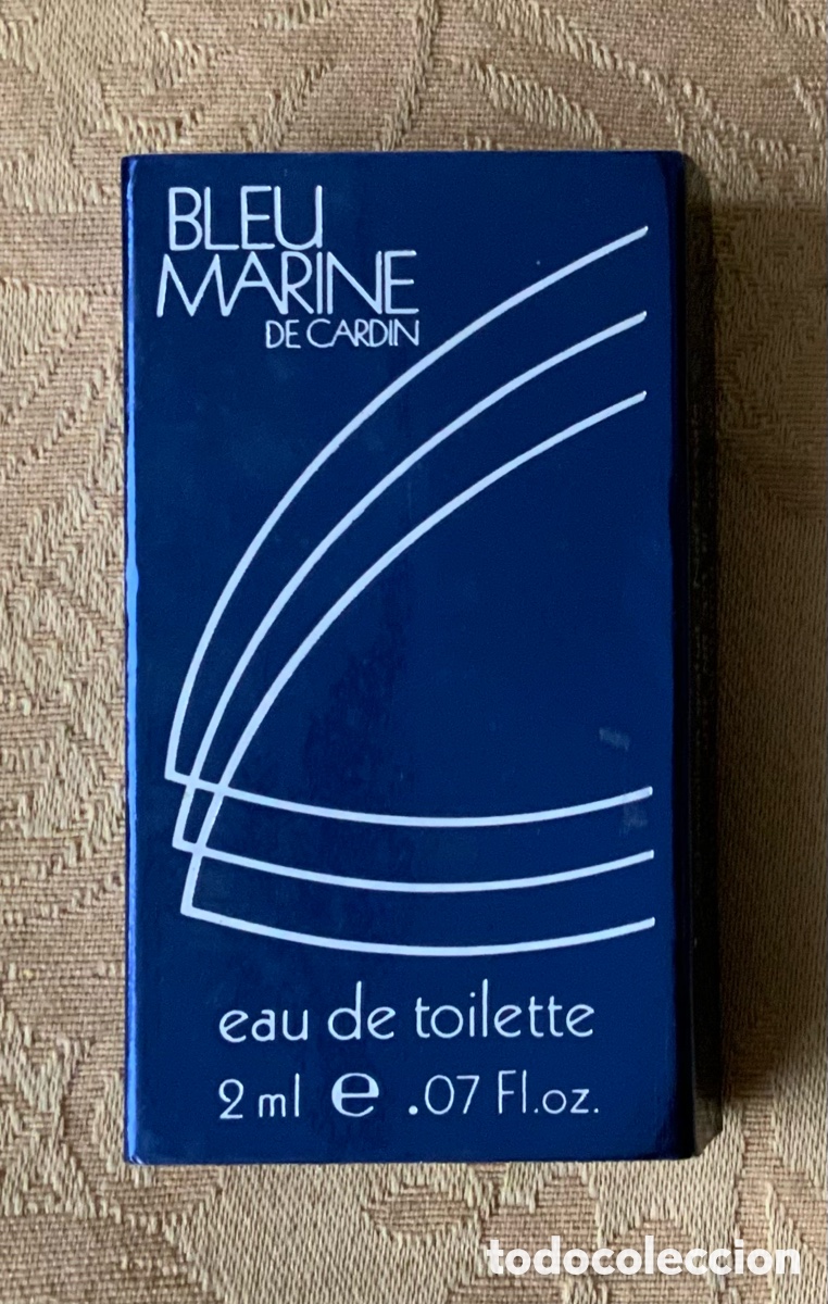 Miniaturas de perfumes antiguos: VIAL VINTAGE BLEU MARIN DE CARDIN