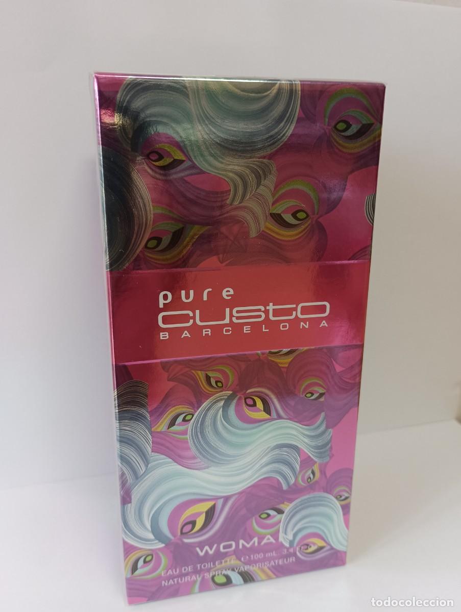 Miniaturas de perfumes antiguos: Pure Custo Barcelona, 100 ml. Precintada.