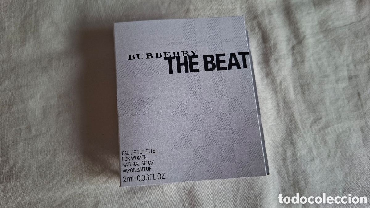 Miniaturas de perfumes antiguos: Muestra BURBERRY THE BEAT Women