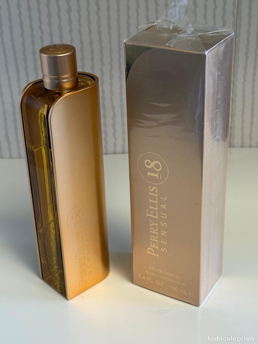 Miniaturas de perfumes antiguos: Perfume SENSUAL 18 de PERRY ELLIS para mujer
