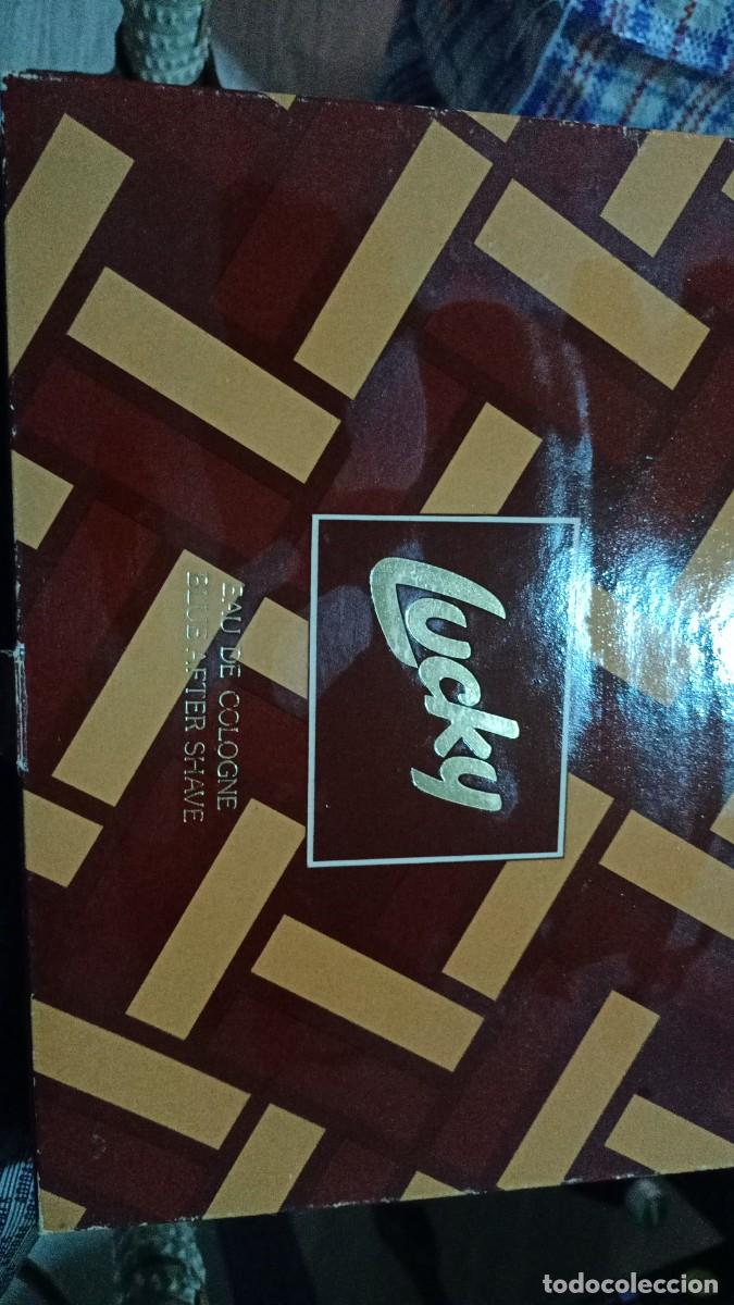 Miniaturas de perfumes antiguos: PACK LUCKY COLONIA Y AFTERSAVE 100ML