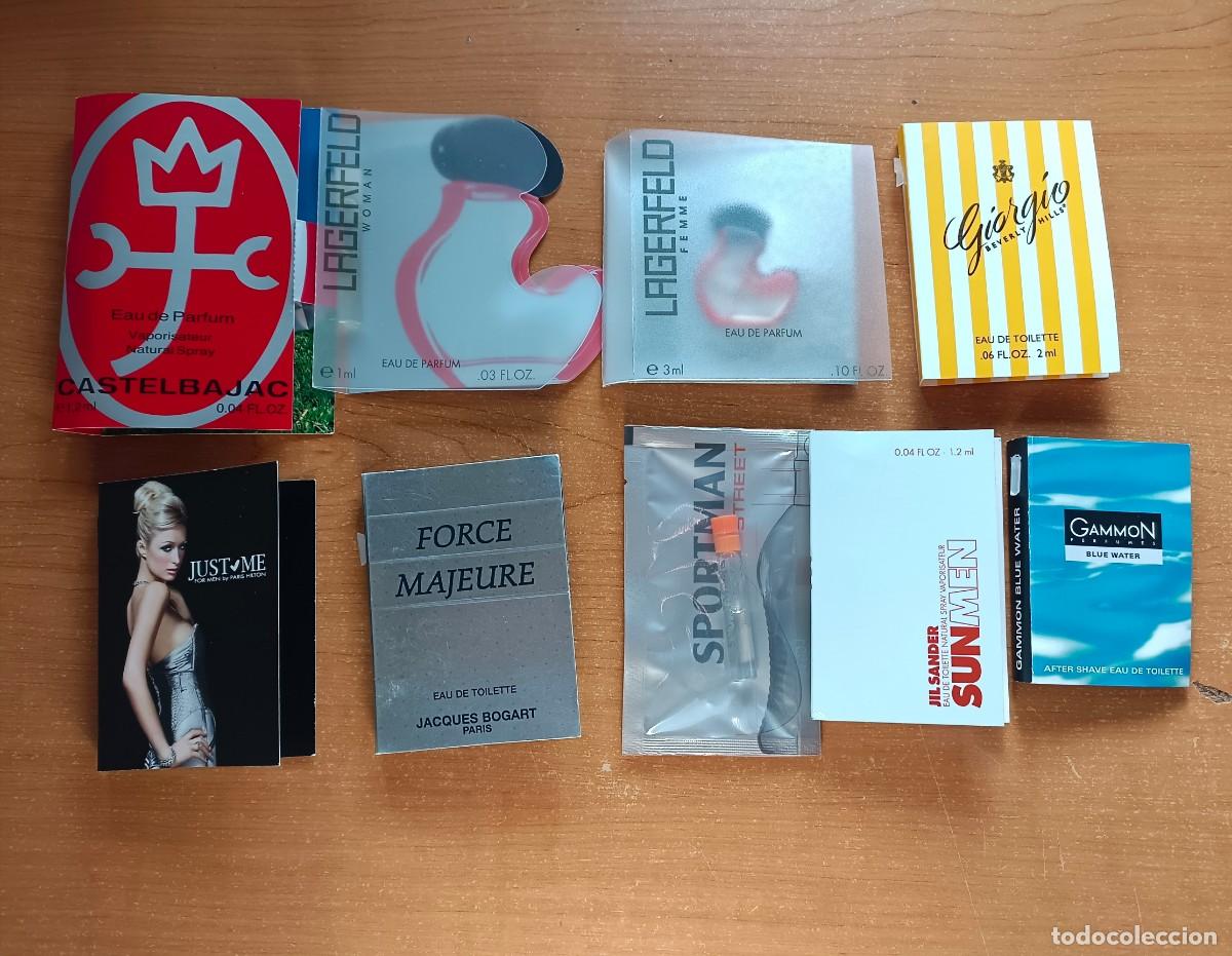 Miniaturas de perfumes antiguos: Lote muestras perfumes