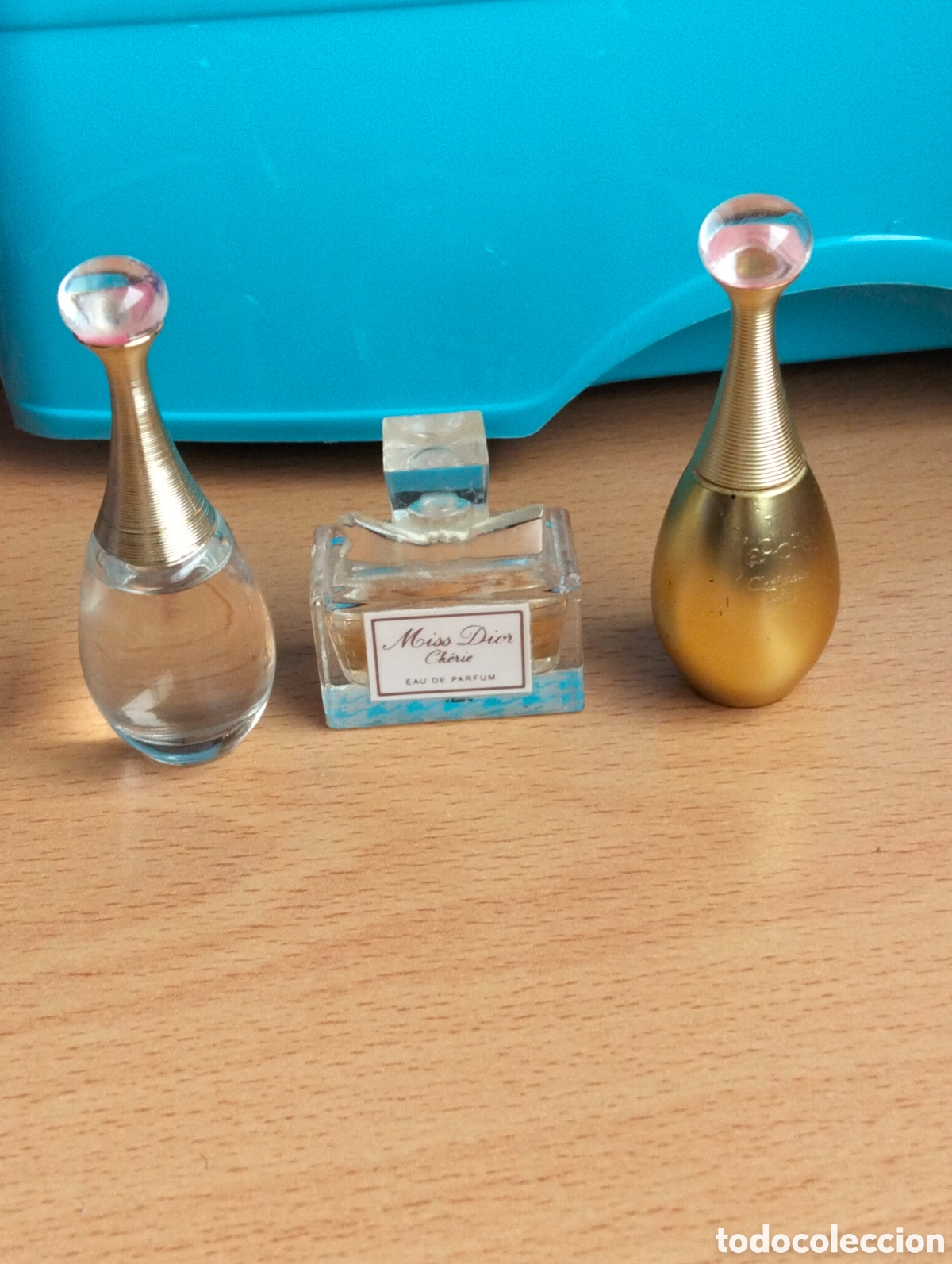 Miniaturas de perfumes antiguos: Lote 3 miniaturas de perfume Dior