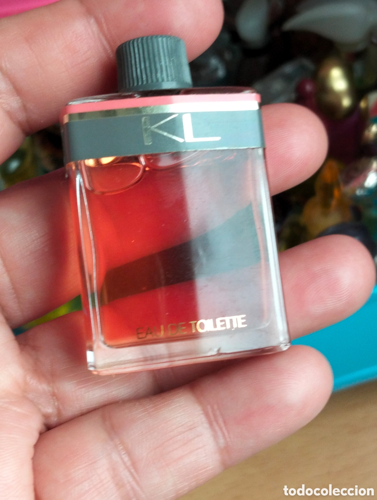 Miniaturas de perfumes antiguos: KL miniatura de perfume 10 ml