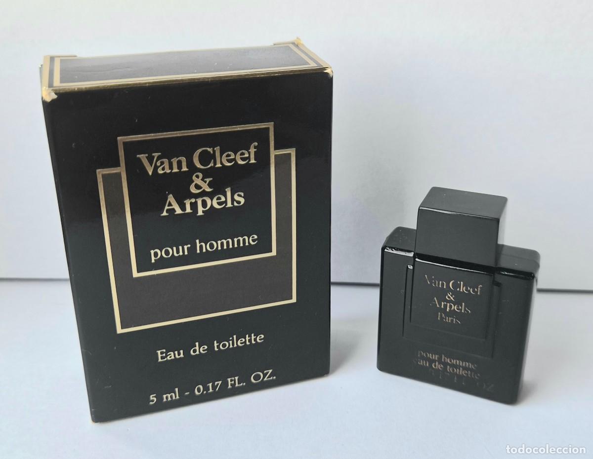 Miniaturas de perfumes antiguos: VAN CLEEF & ARPELS POUR HOMME -Serigraf&iacute;a 6 l&iacute;neas- EDT 5 ML