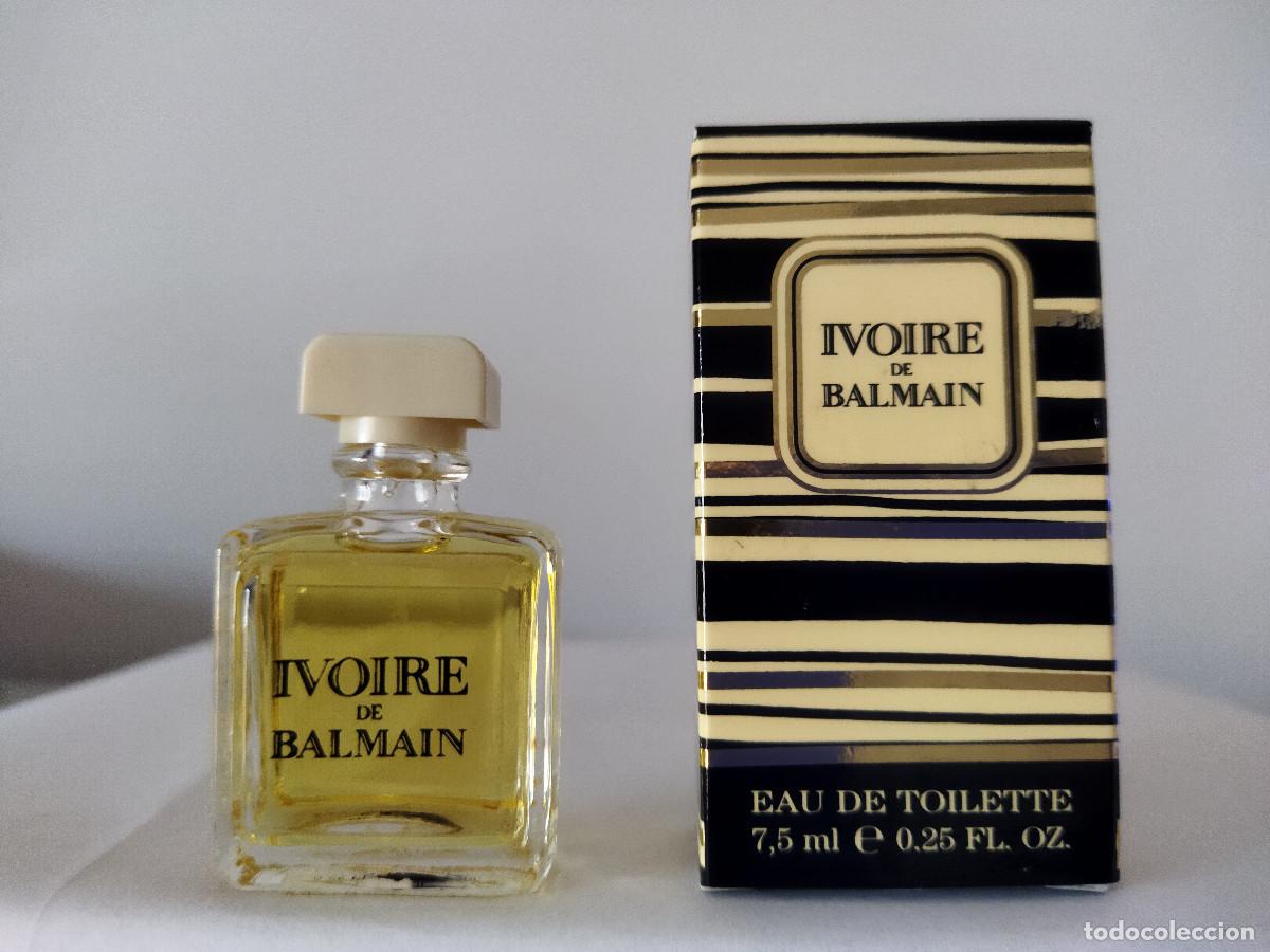 Miniaturas de perfumes antiguos: Miniatura de perfume Ivoire de Pierre Balmain