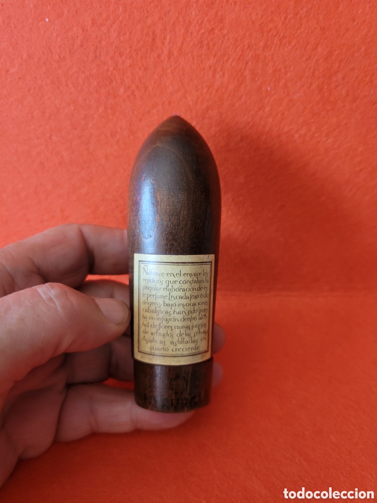 Miniaturas de perfumes antiguos: ANTIGUO ESTUCHE DE PERFUME MADERA DE ORIENTE DE MYRURGIA