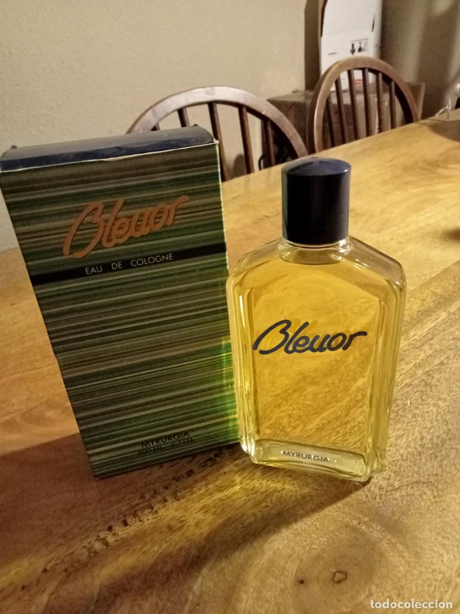 Miniaturas de perfumes antiguos: BLEUOR 200 Ml-N.741-ANTIGUA COLONIA -BARCELONA MYRURGIA-PERFUME FRASCO