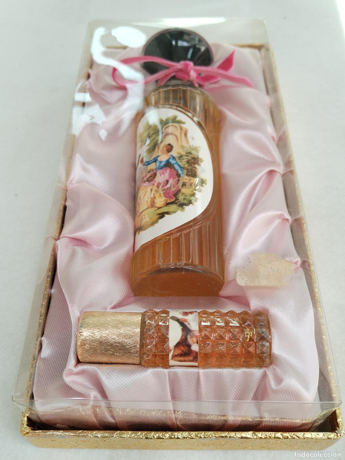 Miniaturas de perfumes antiguos: perfume rosaleda de vera - Foto 2