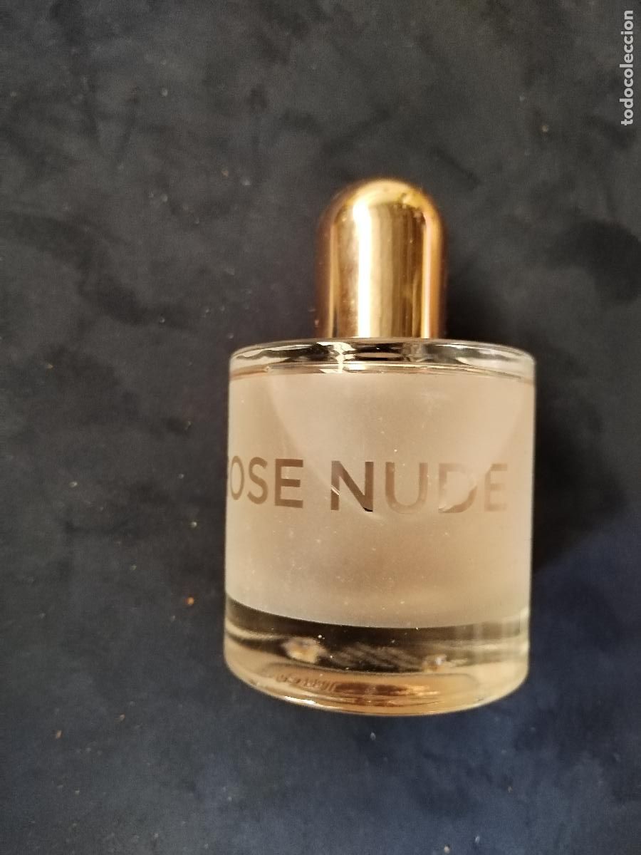 Miniaturas de perfumes antiguos: colonia rose nude vintage