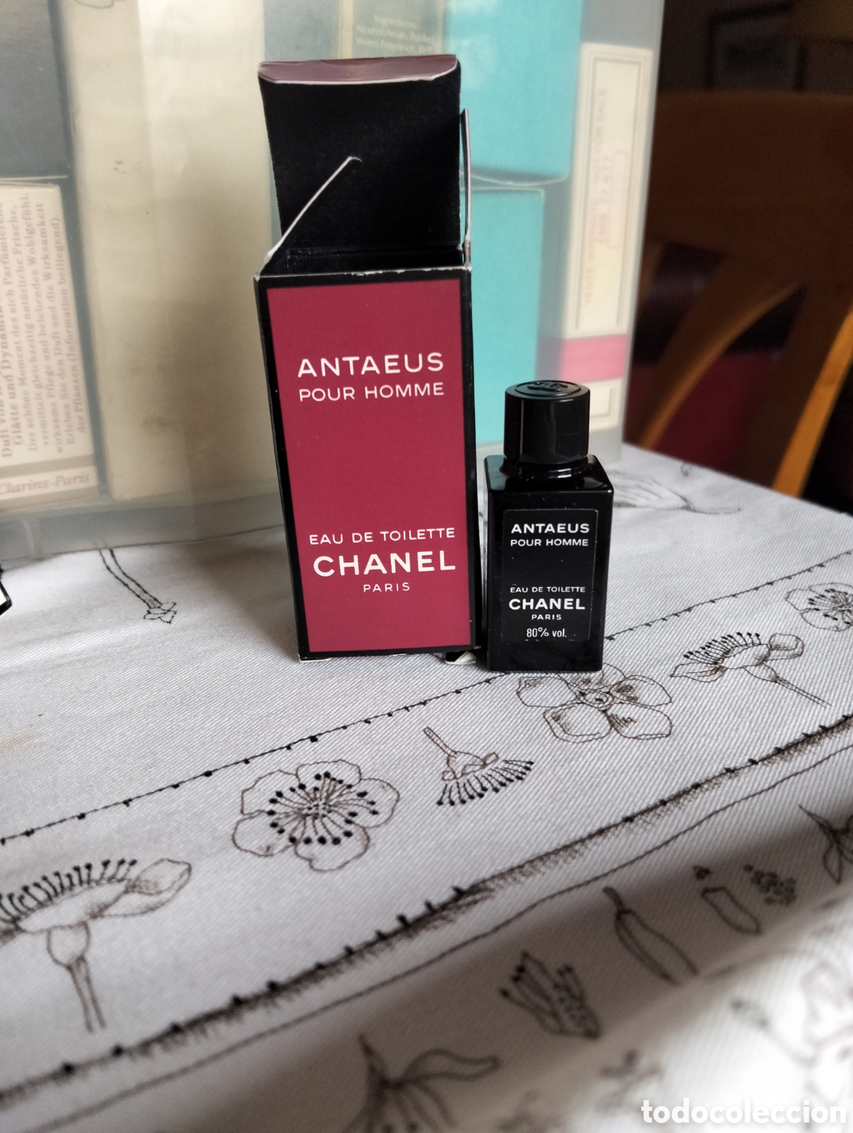 Miniaturas de perfumes antiguos: Antaeus Chanel 4 ml miniatura vintage