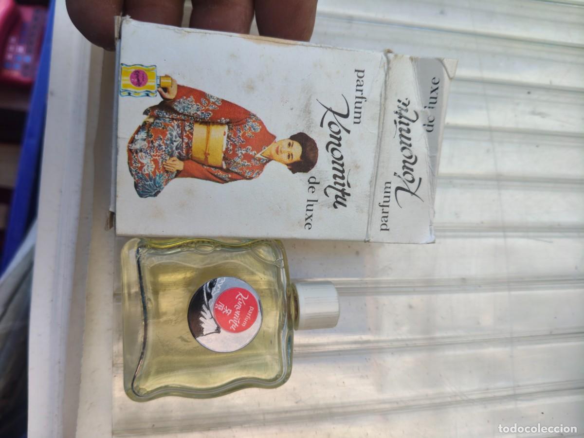Miniaturas de perfumes antiguos: Frasco Colonia konomitu miniatura