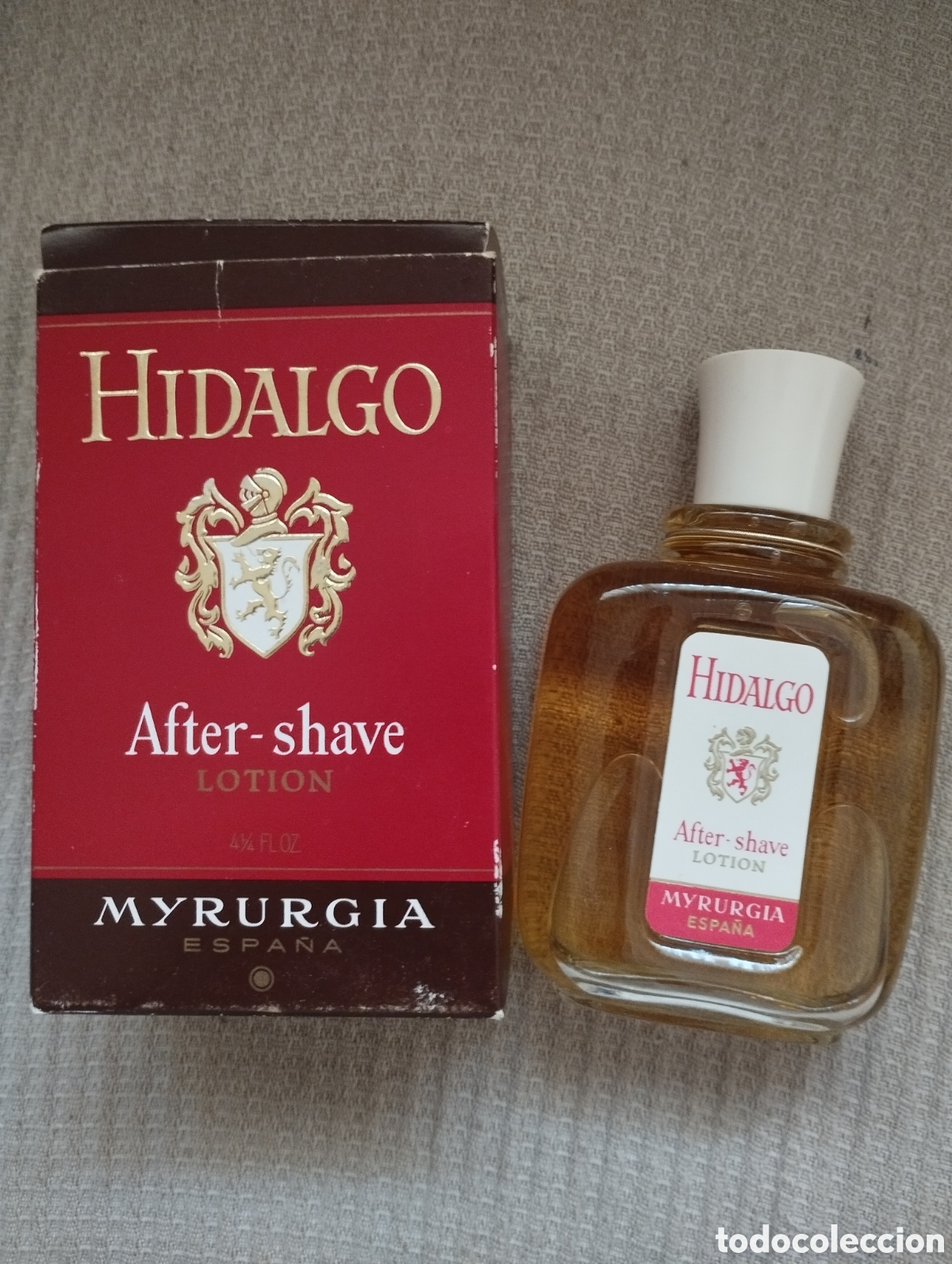 Miniaturas de perfumes antiguos: AFTER-SHAVE HIDALGO DE MIRURGYA 125ML